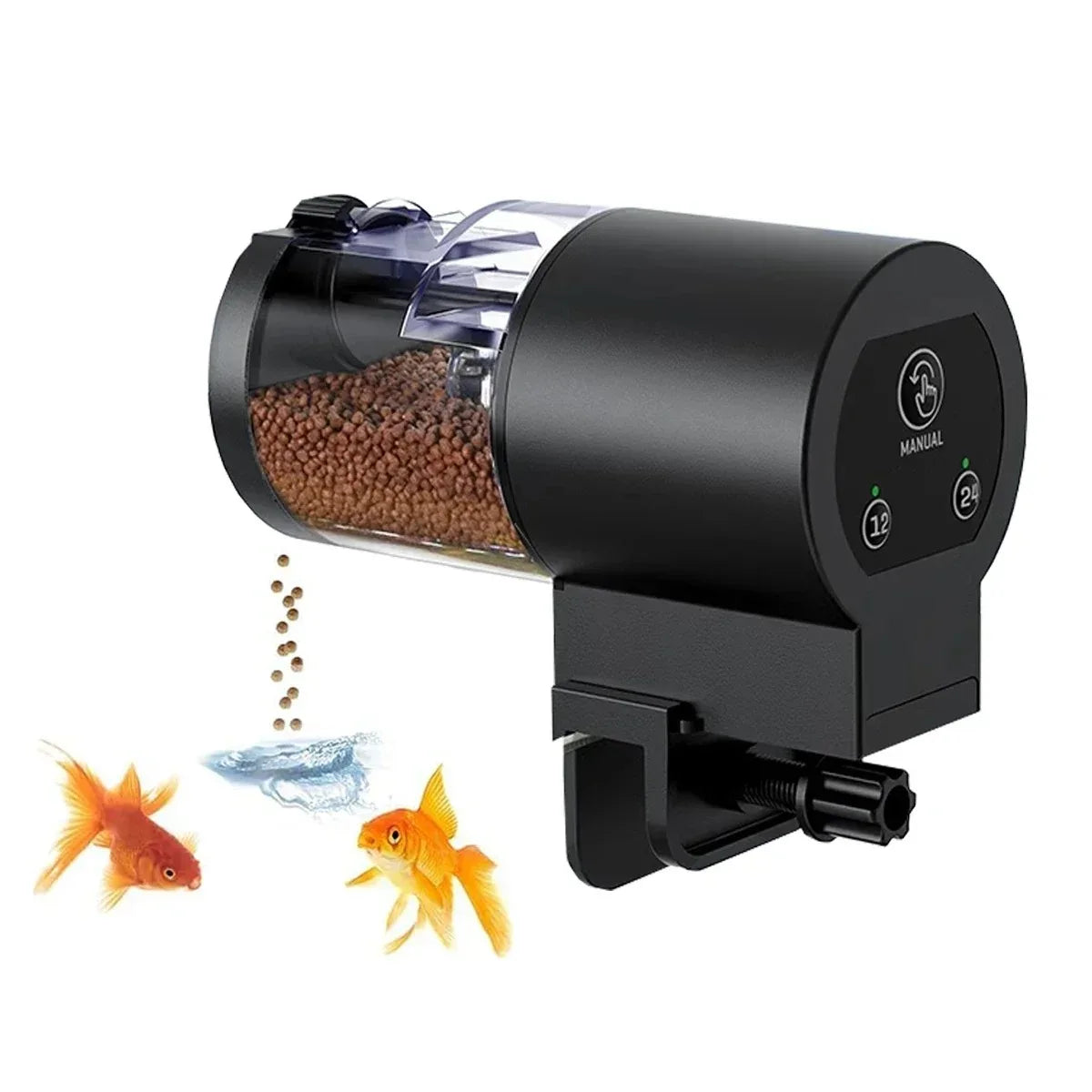Automatic Fish Feeder 100ml IP66 Waterproof