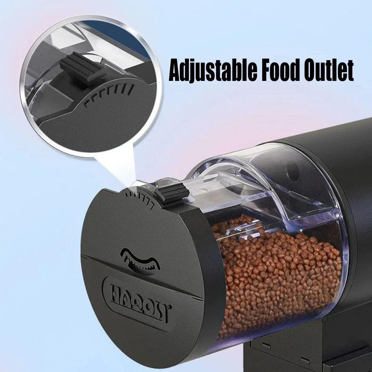Automatic Fish Feeder 100ml IP66 Waterproof