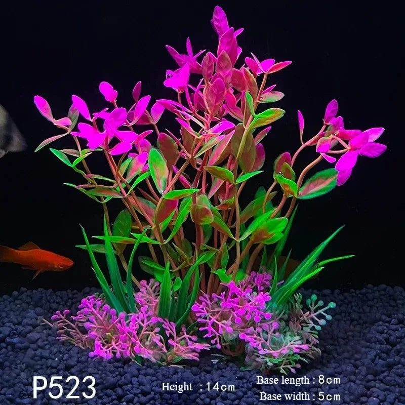 Artificial Aquarium Decor Plants 14cm