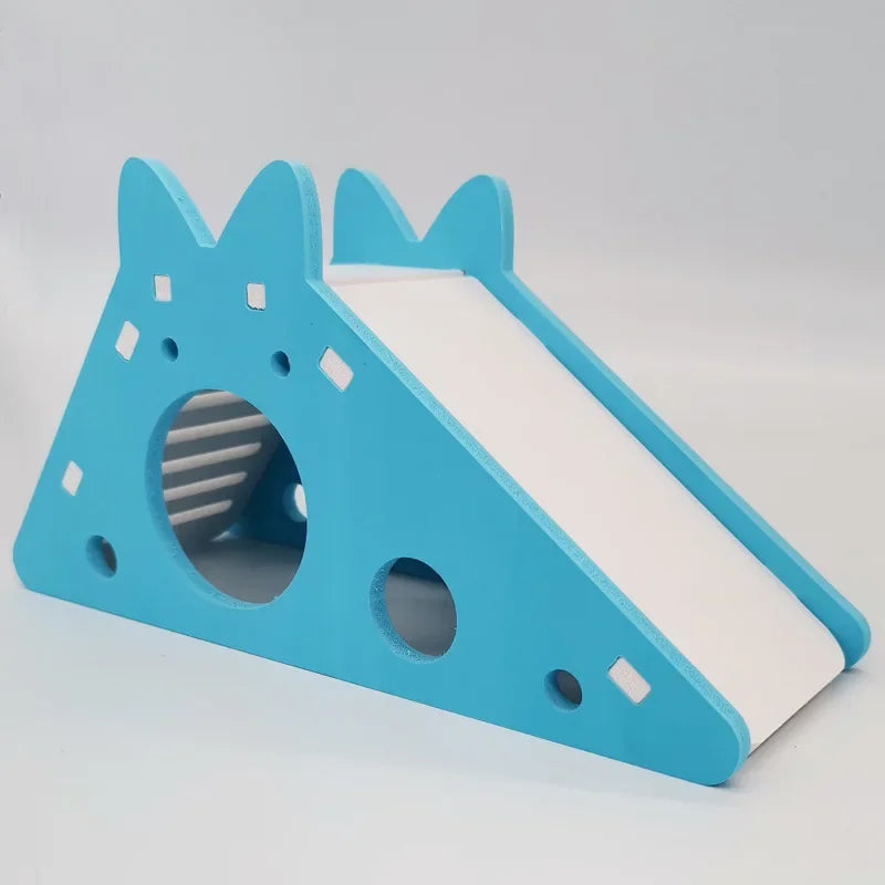 Wooden Hamster Slide Toy House