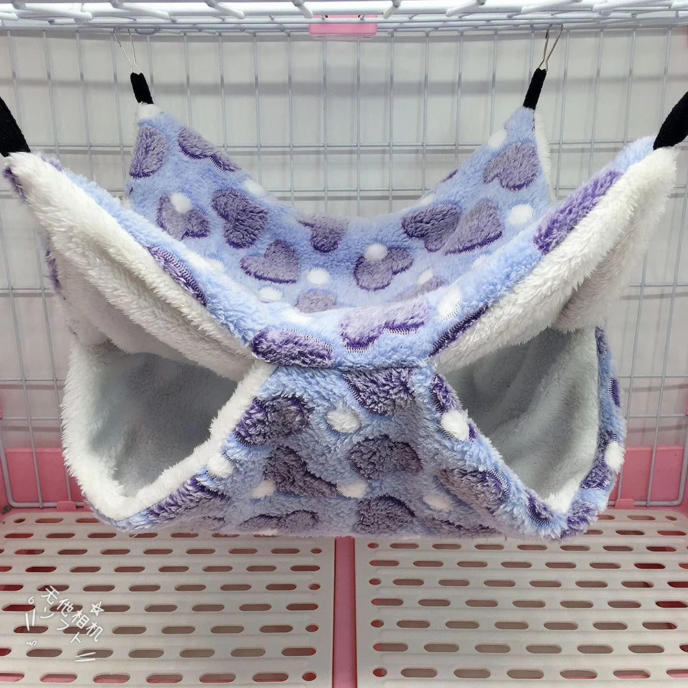 Winter Double-Layer Hammock for Hamster