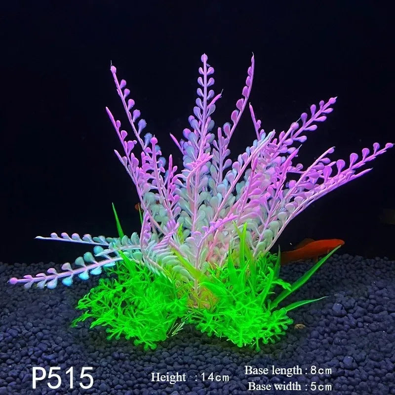 Artificial Aquarium Decor Plants 14cm