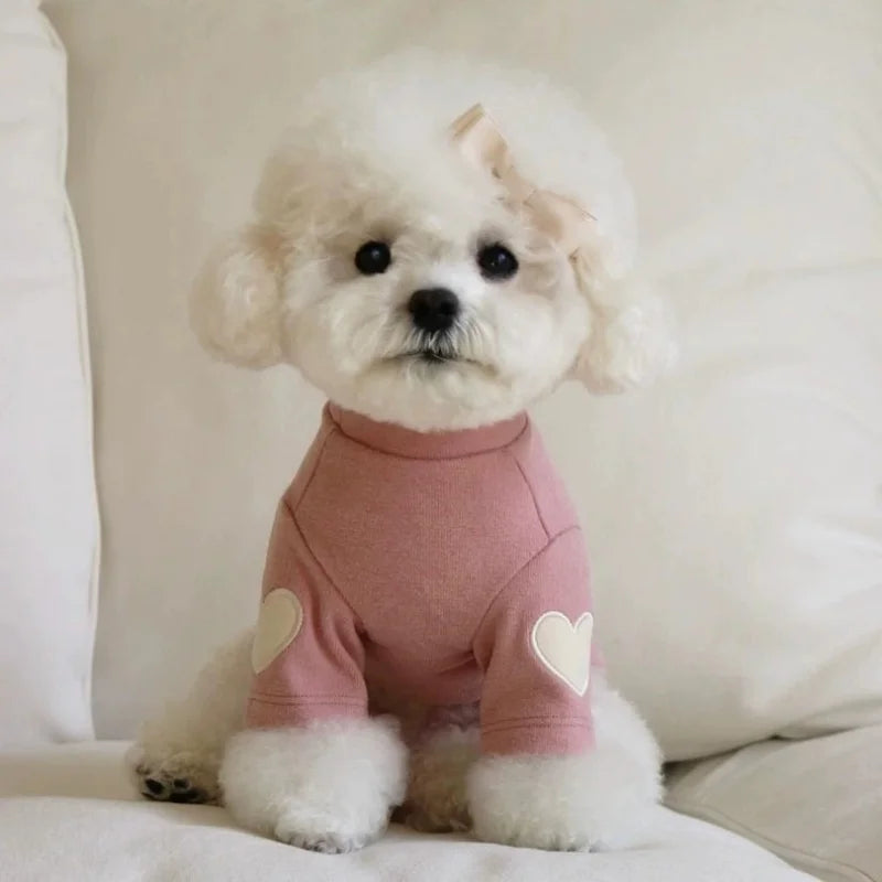 Love Winter Pet Dog Hoodie