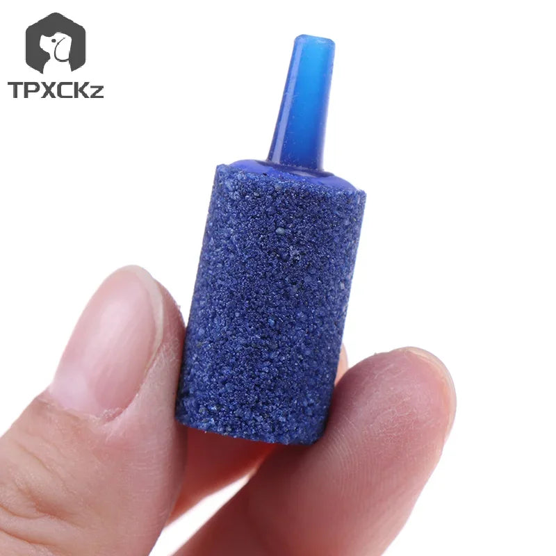 HELTC 5/10Pcs Aquarium Cylinder Air Stone Bubbles