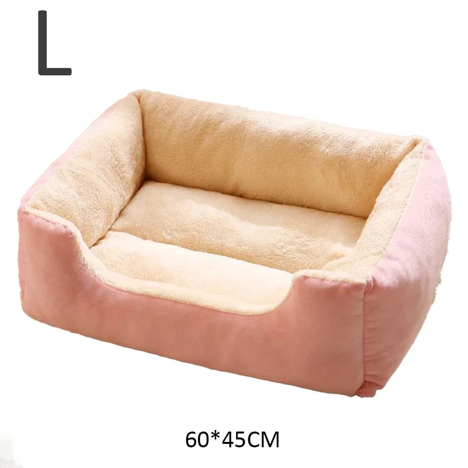 Plush Cat Bed – Cozy Pet House