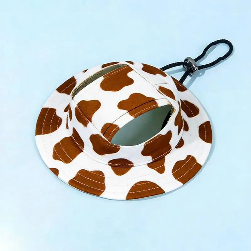 Cat Sun Hat with Ear Holes