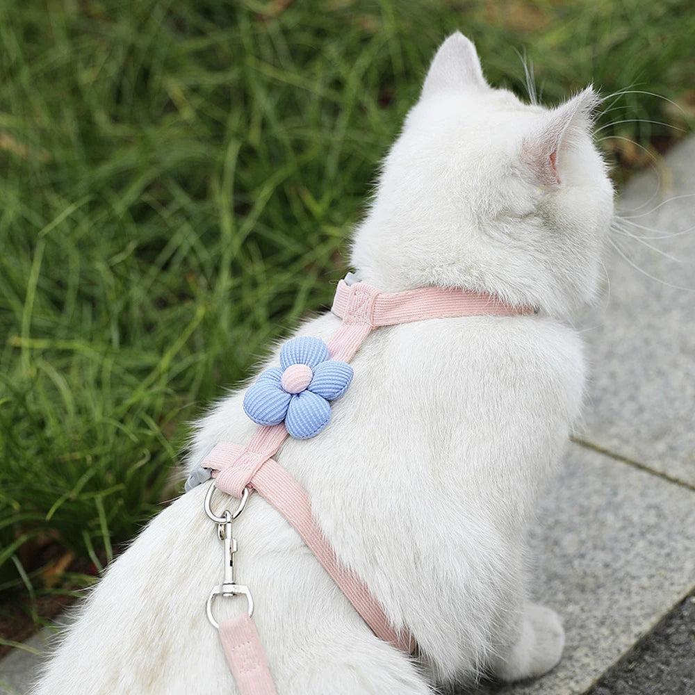 LANGXINGCS Adjustable Dog Harness & Leash Set