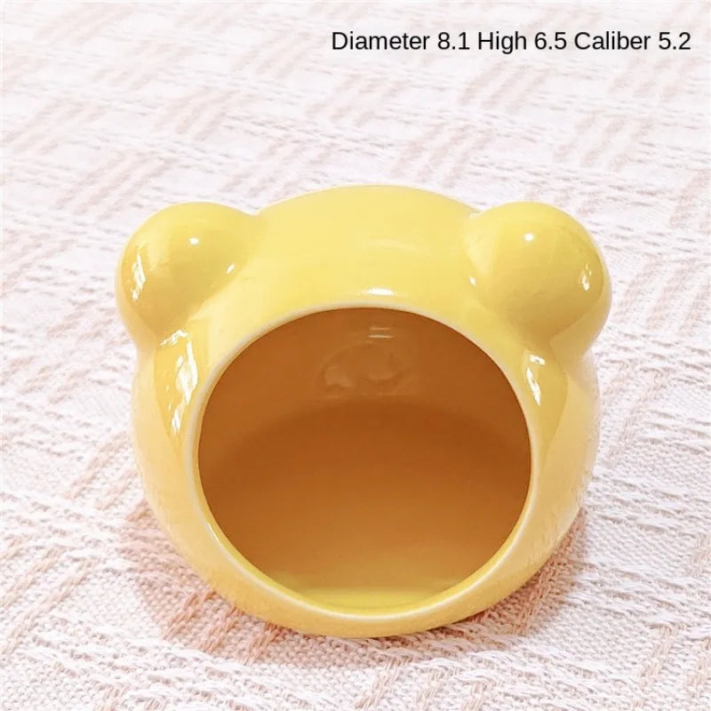 Ceramic Hamster Cooling Nest