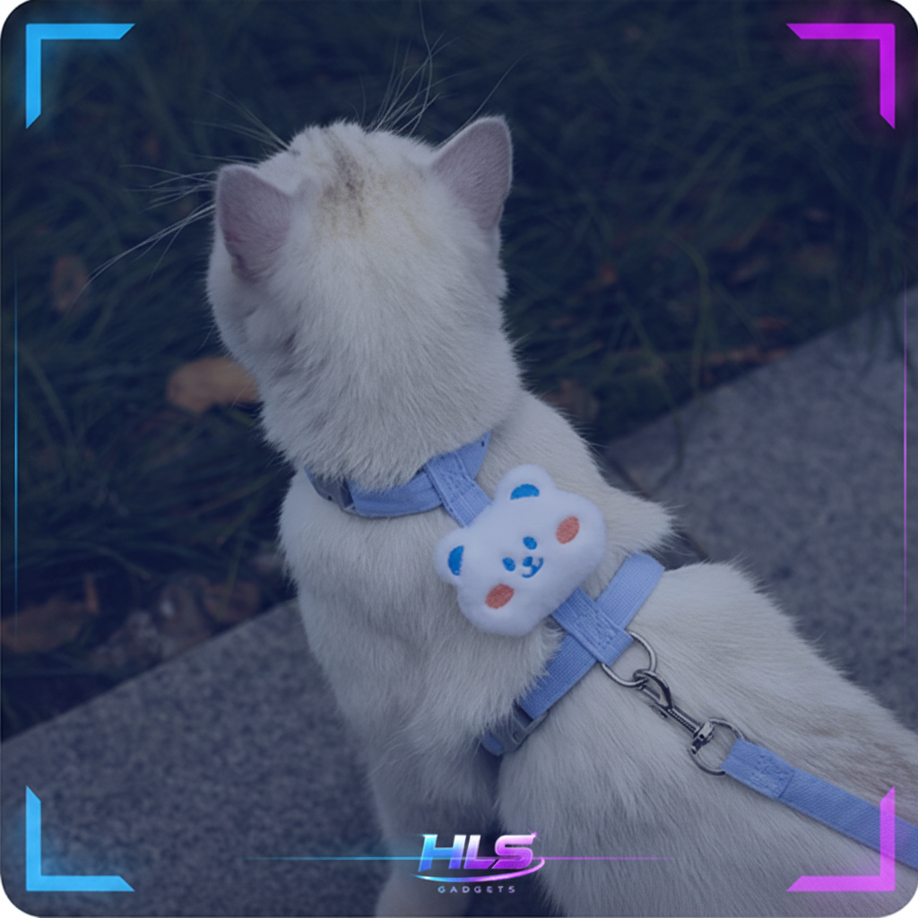 Blue + Bear Charm