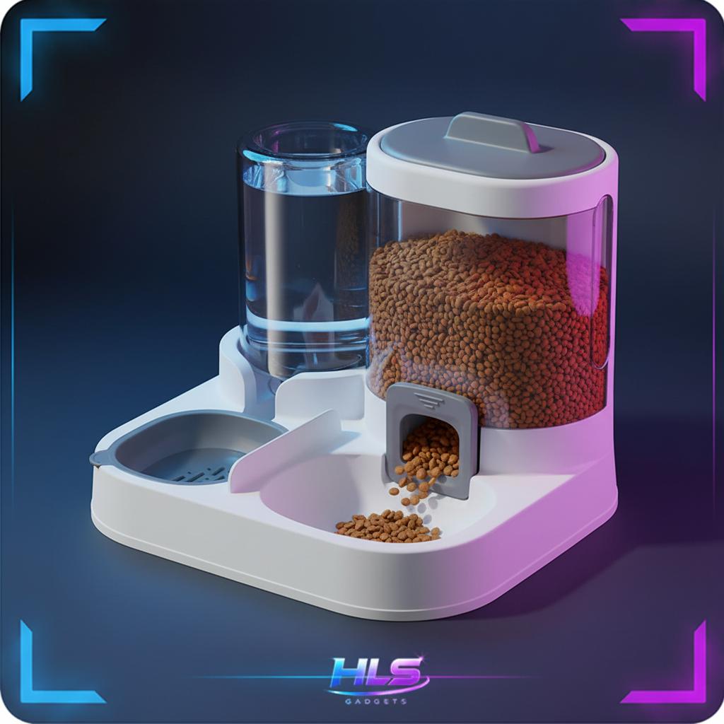 2-in-1 Pet Feeding Bowl