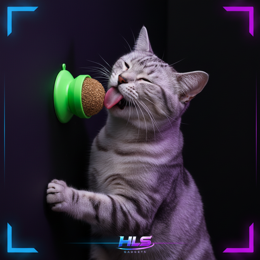 Catnip Wall Ball Cat Toy