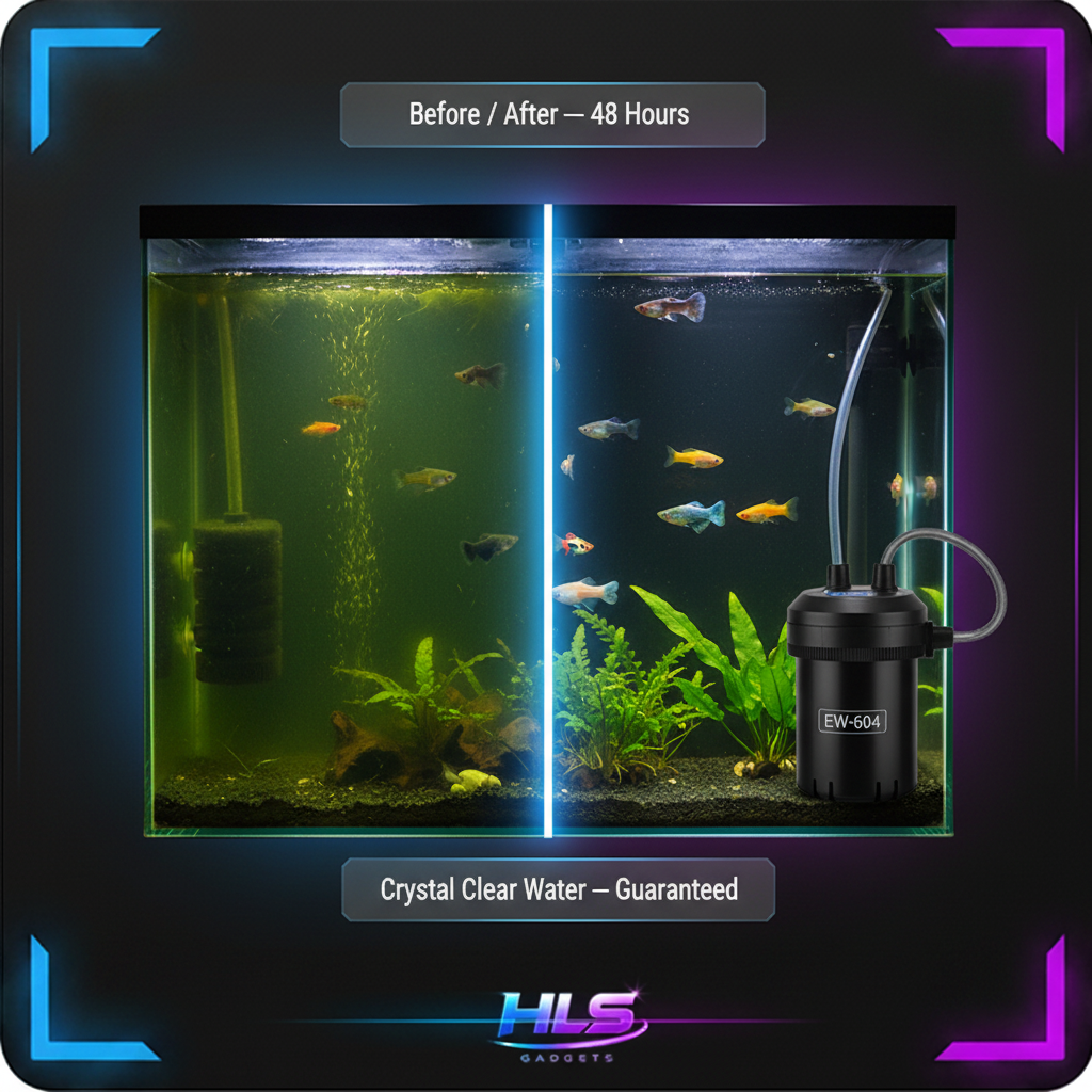 Silent Aquarium Filter Bucket
