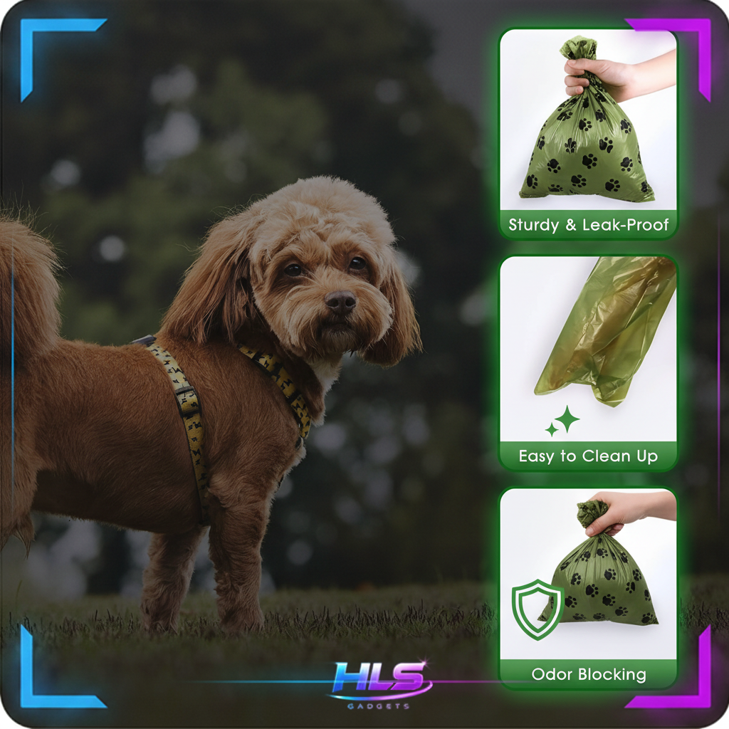 Leak-Proof Pet Waste Bags