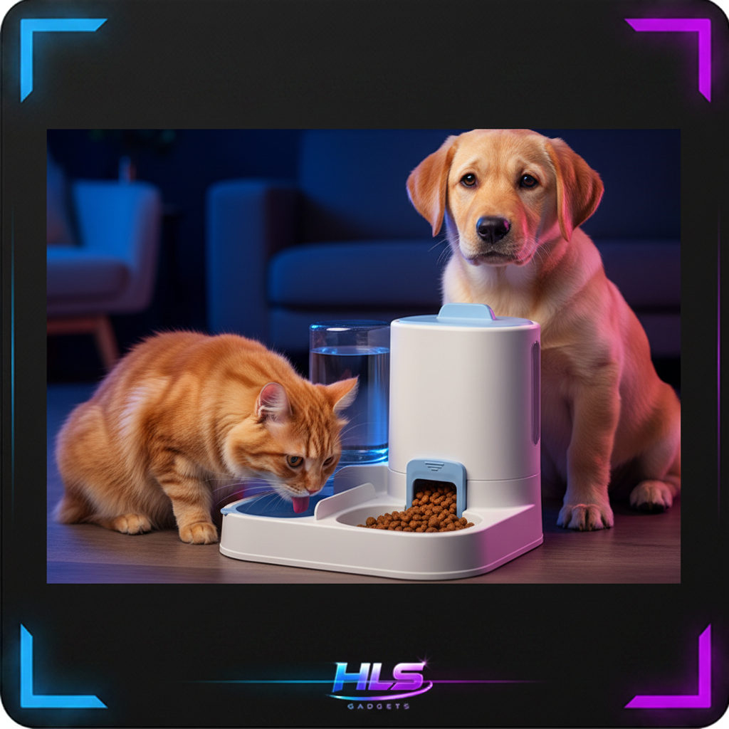 2-in-1 Pet Feeding Bowl