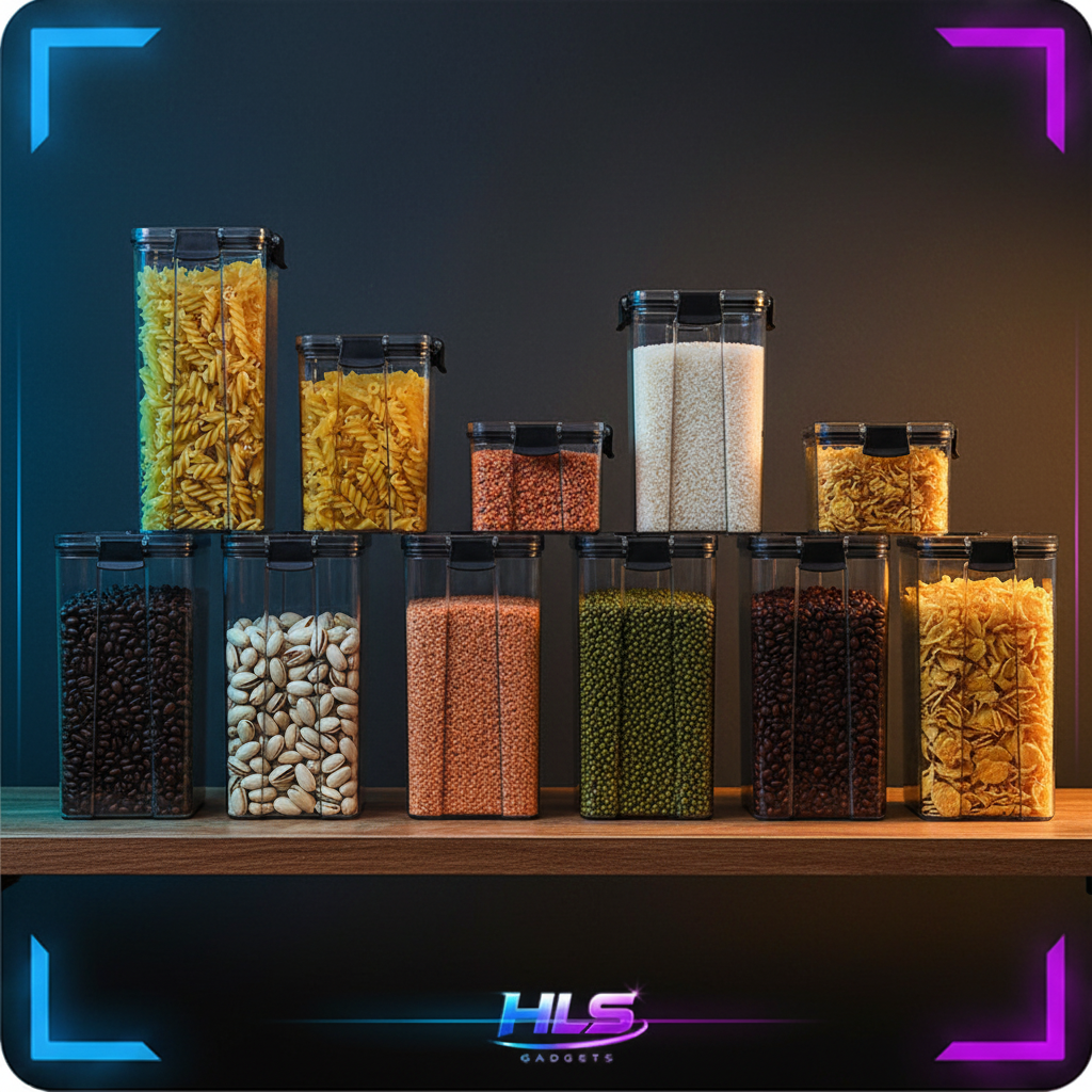 Kitchen Jar Organizer Set