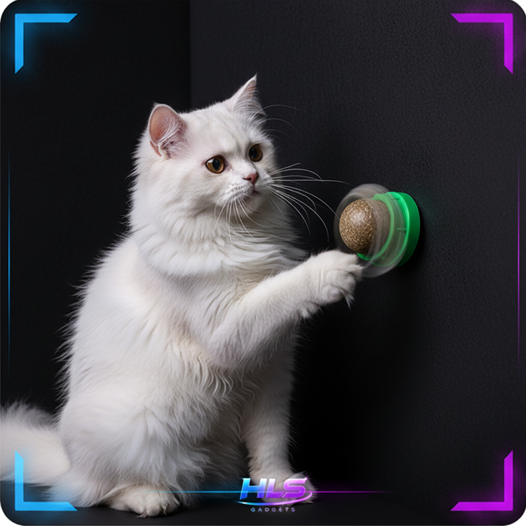 Catnip Wall Ball Cat Toy