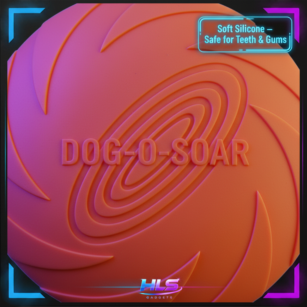 Silicone Dog Flying Disk