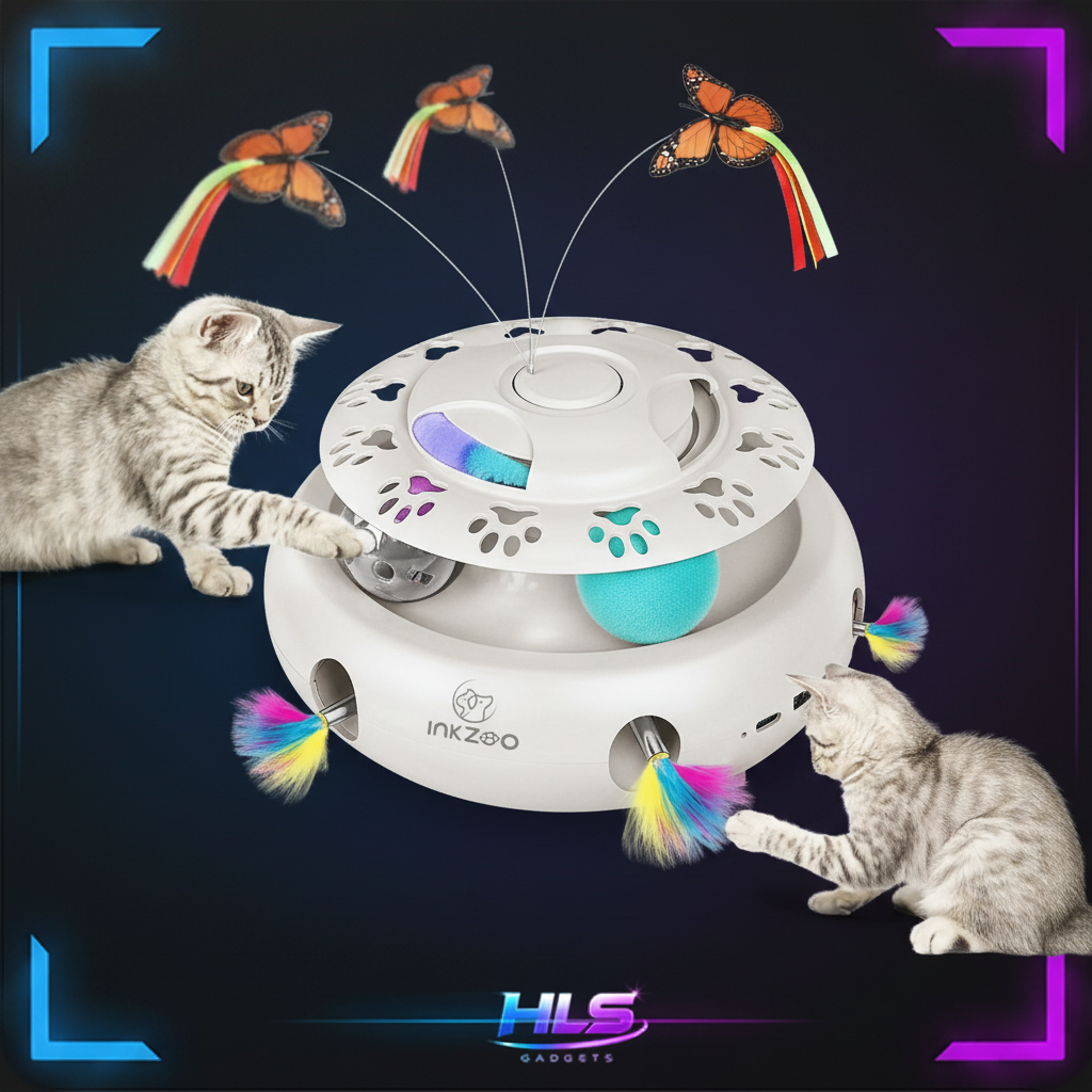 Whack-A-Mole Cat Toy