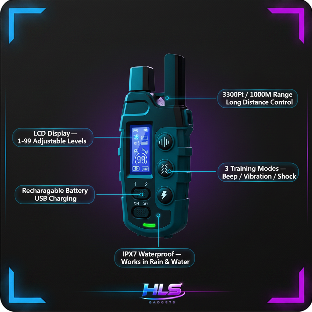 Waterproof Dog Training Collar