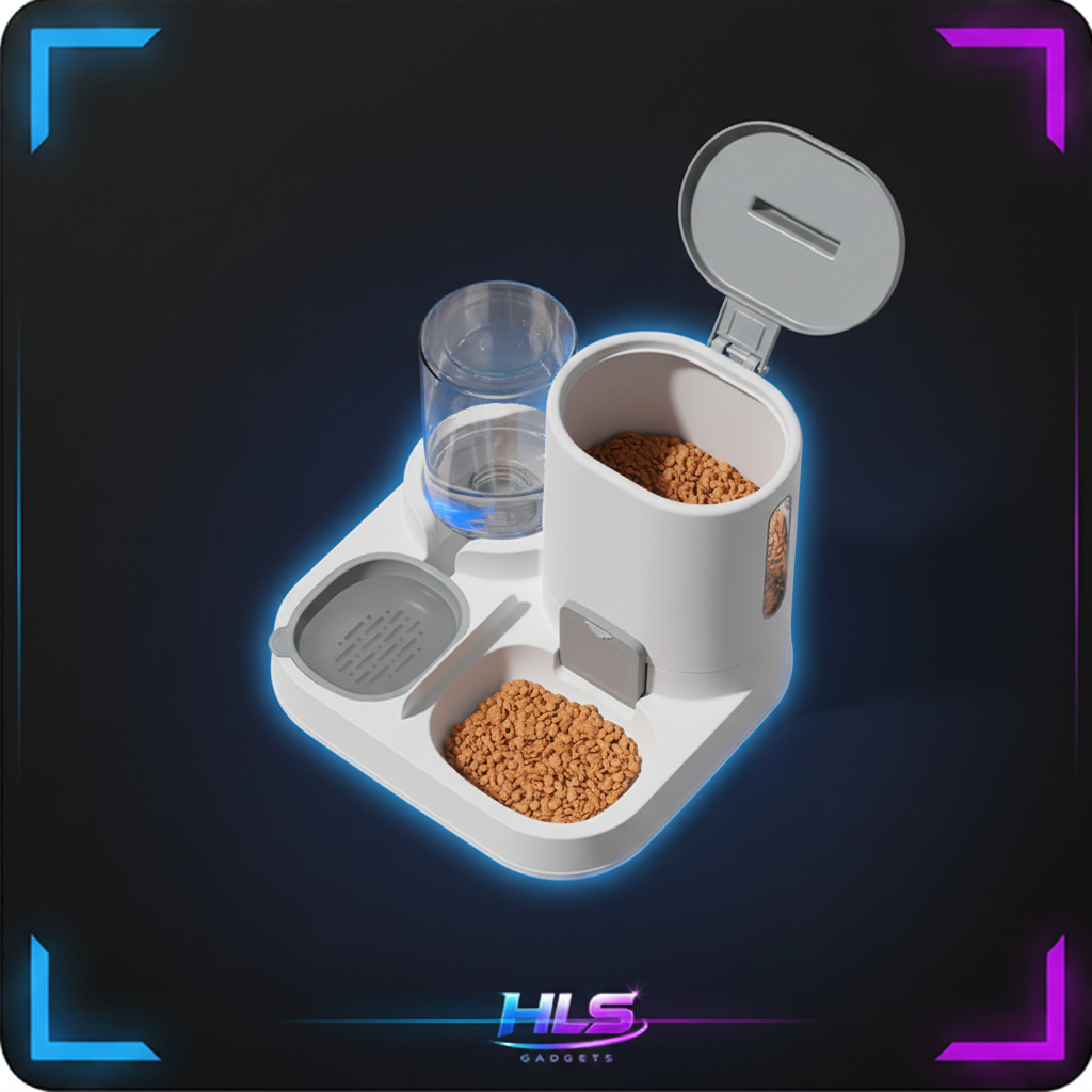 2-in-1 Pet Feeding Bowl