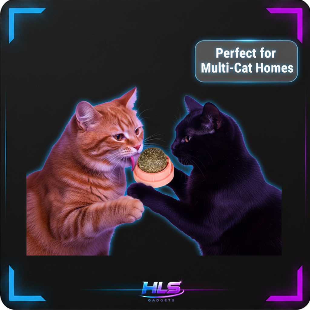 Catnip Wall Ball Cat Toy