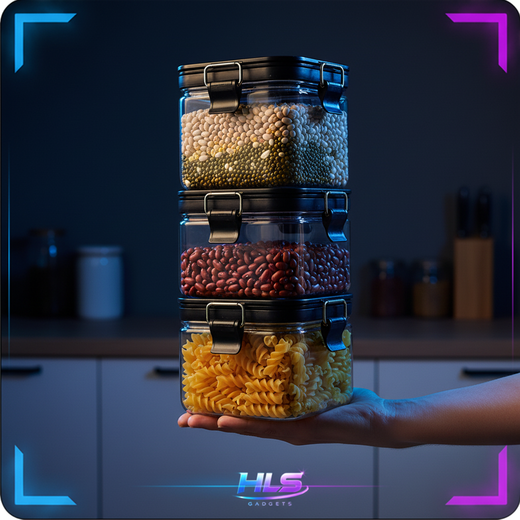 Kitchen Jar Organizer Set