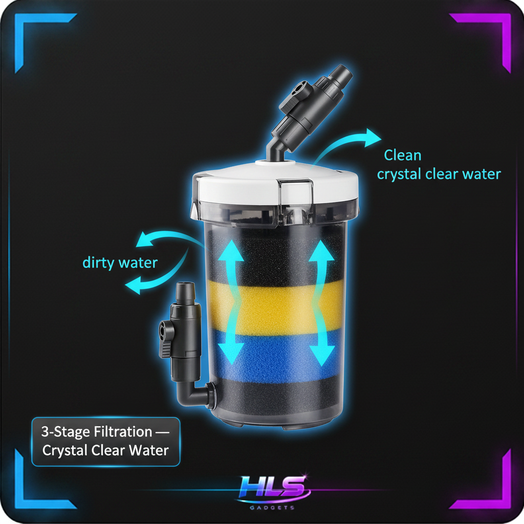 Silent Aquarium Filter Bucket