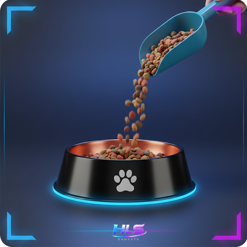 Anti-Slip Steel Dog Bowl