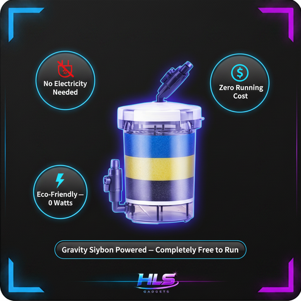 Silent Aquarium Filter Bucket