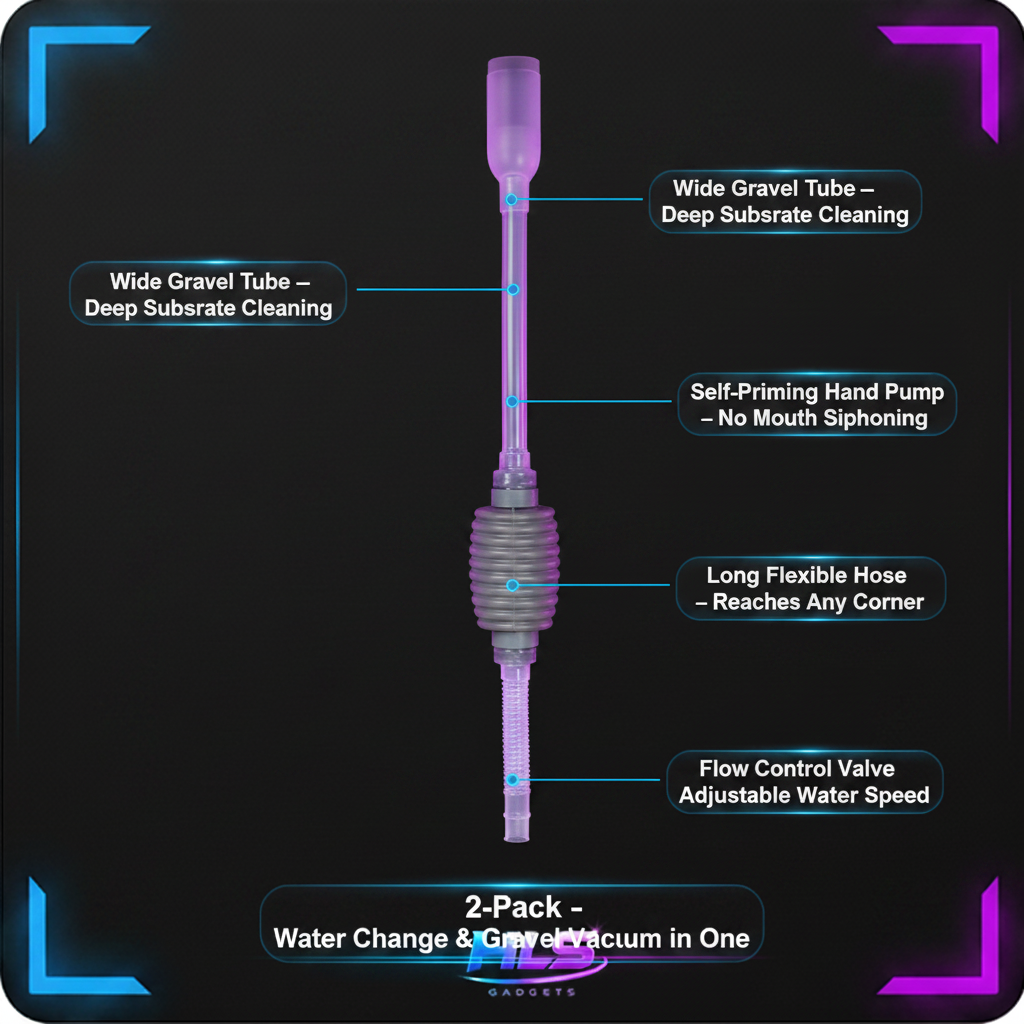 Aquarium Siphon Vacuum Cleaner