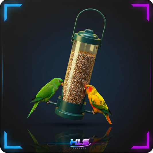Hero with Parrots