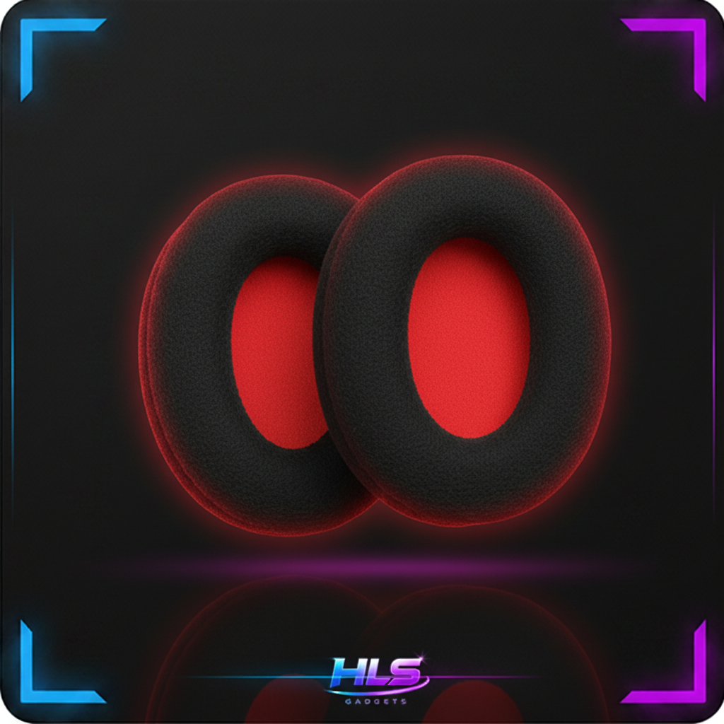 Red Earpads Hero